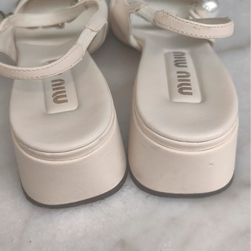 Miu Miu 瑪莉珍 4cm 不累腳好走路有氣質 37碼-3
