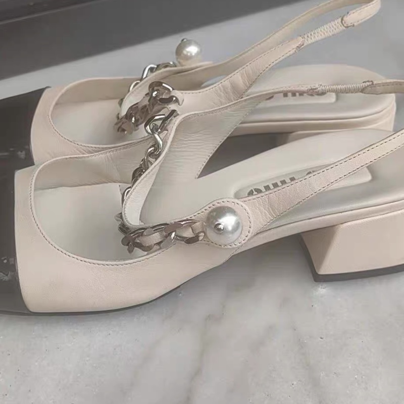 Miu Miu 瑪莉珍 4cm 不累腳好走路有氣質 37碼-4