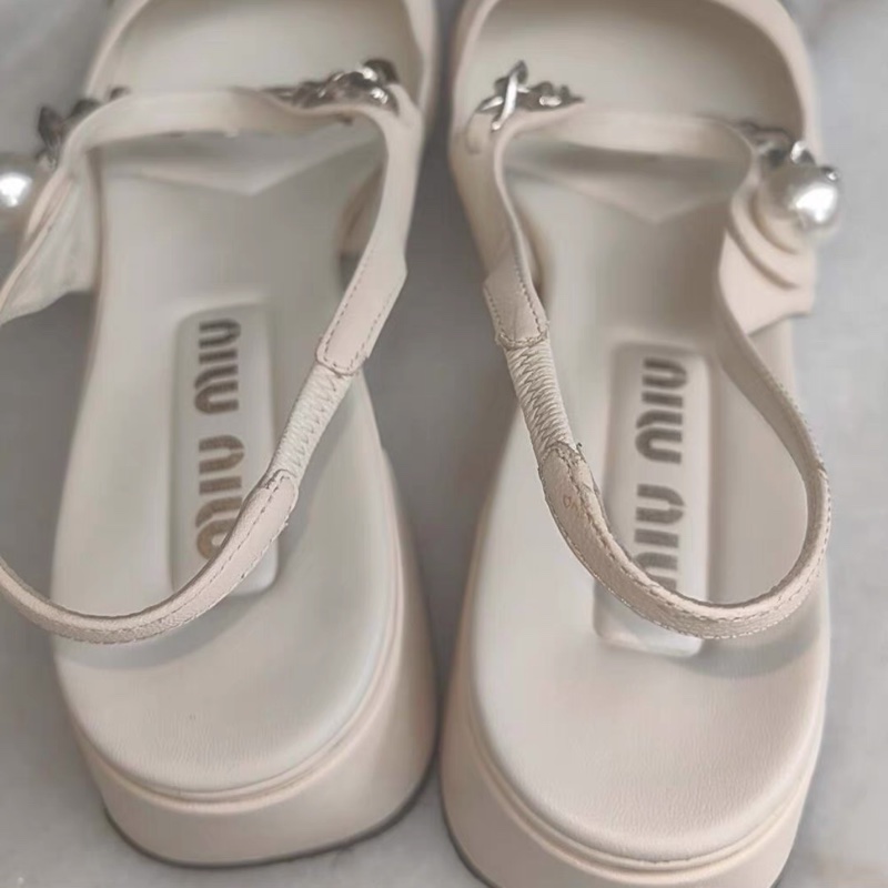 Miu Miu 瑪莉珍 4cm 不累腳好走路有氣質 37碼-5