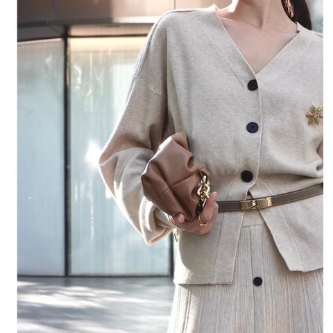 【98新 ✨ 全網最甜價！】Hermes Kelly 皮帶 大象灰金（下單前先詢問庫存❗️）