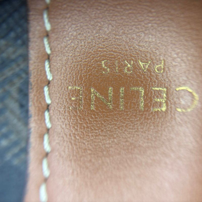 CELINE 凱旋門老花水桶包-1