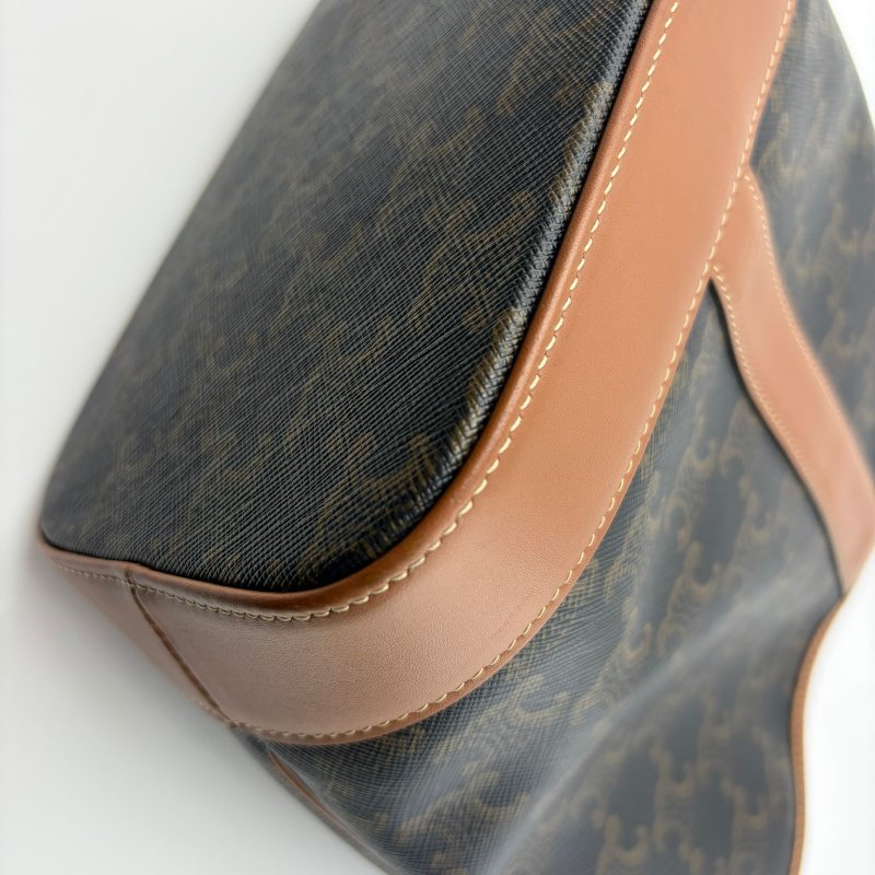 CELINE 凱旋門老花水桶包-8