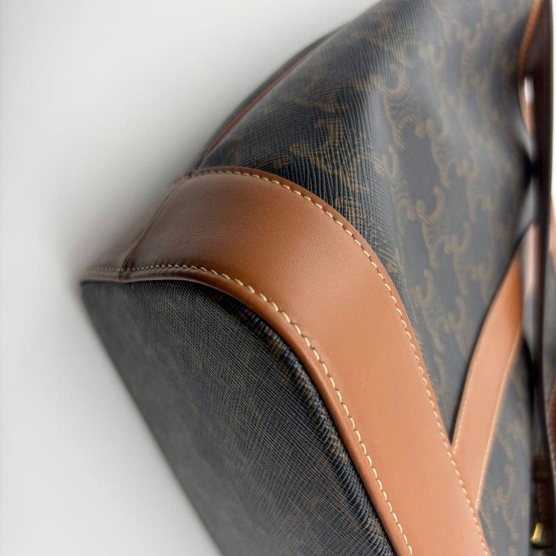 CELINE 凱旋門老花水桶包-11