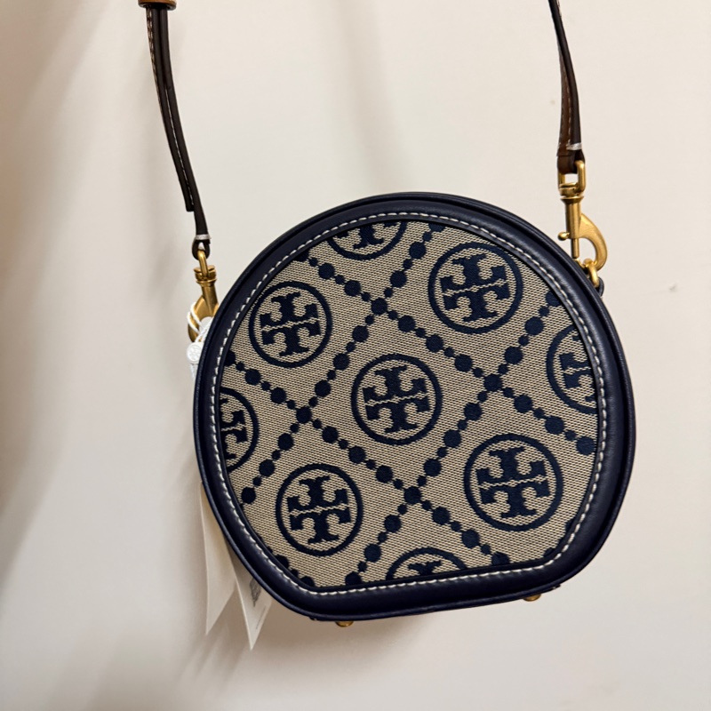 Tory Burch 深藍大圓餅-1