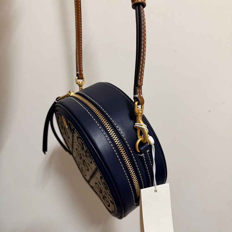 Tory Burch 深藍大圓餅-3