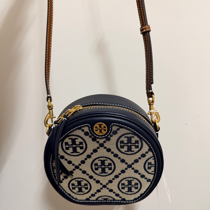 Tory Burch 深藍大圓餅-4