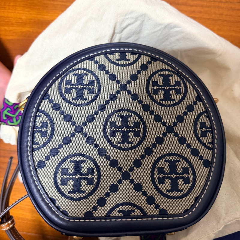 Tory Burch 深藍大圓餅-5