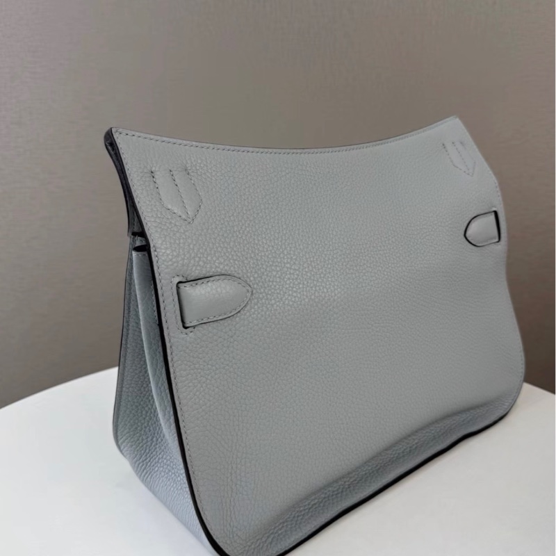 Hermes愛馬仕吉普賽28海鷗灰銀扣TC皮T刻-1