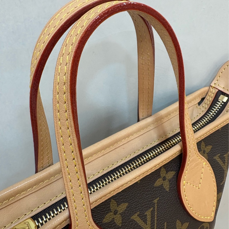 Louis Vuitton LV M46705 零錢奶茶背帶二合一托特包-2