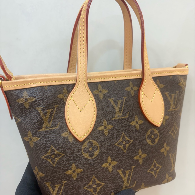 Louis Vuitton LV M46705 零錢奶茶背帶二合一托特包-5