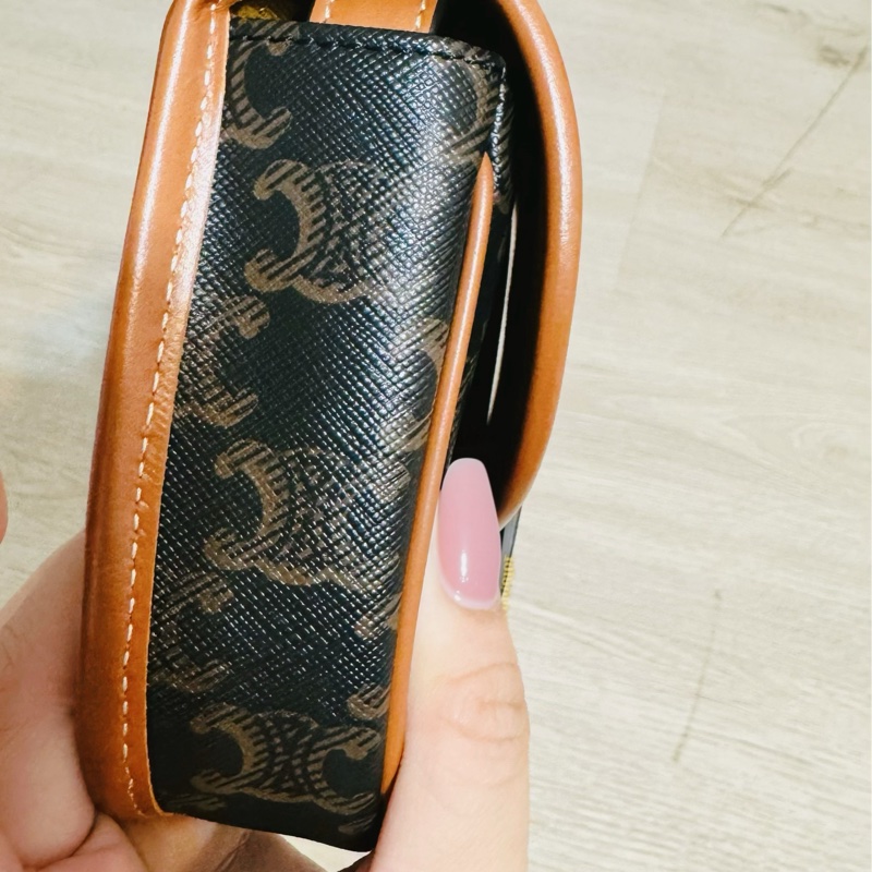 全新|CELINE MINI 老花馬鞍包-2