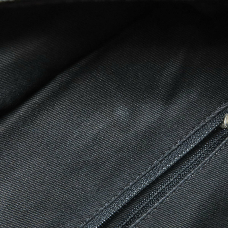 香奈兒 Coco Mark 絎縫銀色五金托特包 尼龍帆布 女士-9