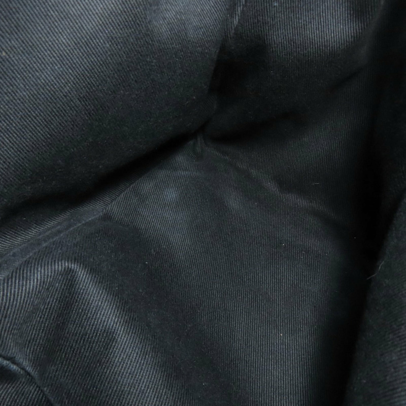 香奈兒 Coco Mark 絎縫銀色五金托特包 尼龍帆布 女士-11