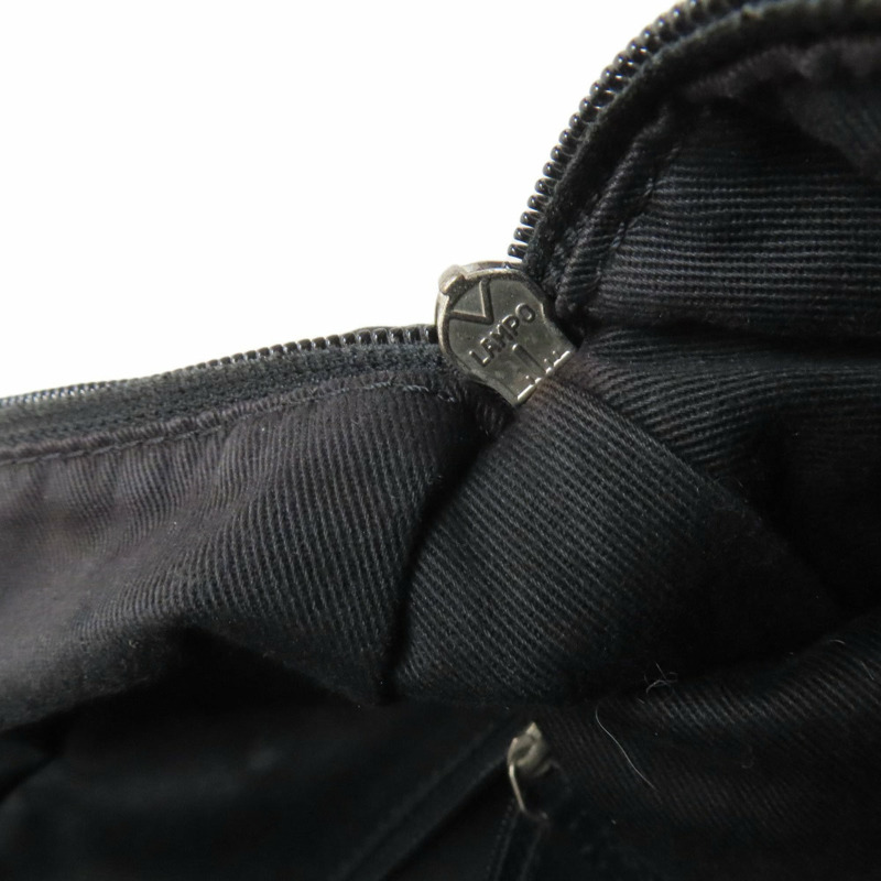 香奈兒 Coco Mark 絎縫銀色五金托特包 尼龍帆布 女士-12