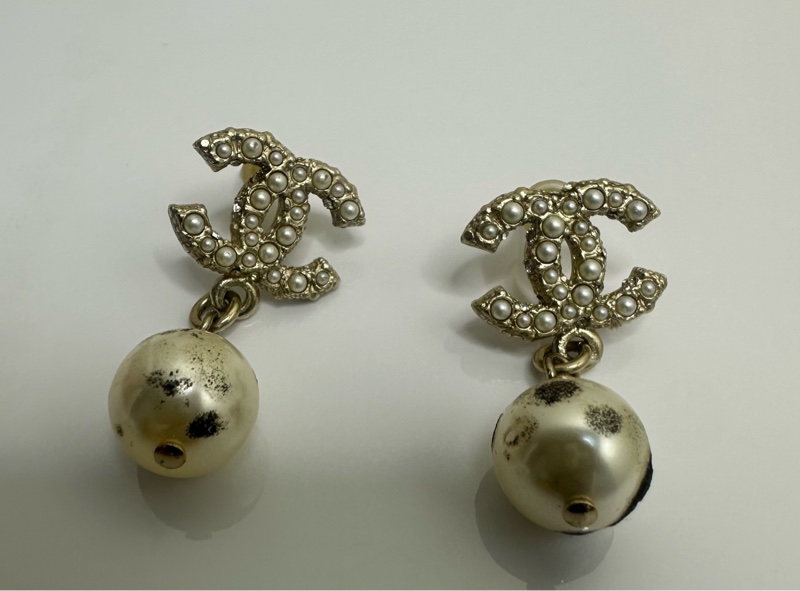 Chanel 珍珠耳環-0