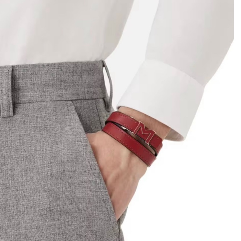 全新萬寶龍紅色手環-6