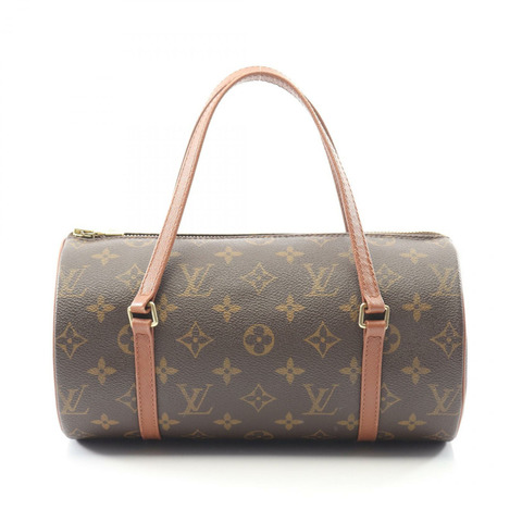 路易威登 Papillon 26 舊式單肩背包 M51366 Monogram 皮革 棕色 LV