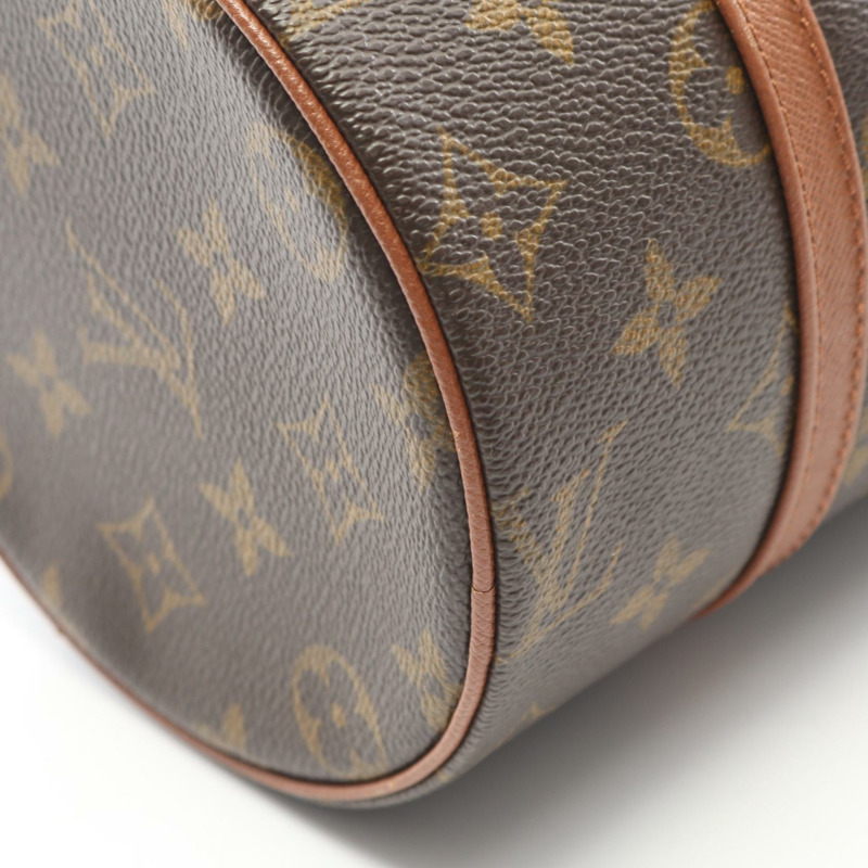 路易威登 Papillon 26 舊式單肩背包 M51366 Monogram 皮革 棕色 LV-5