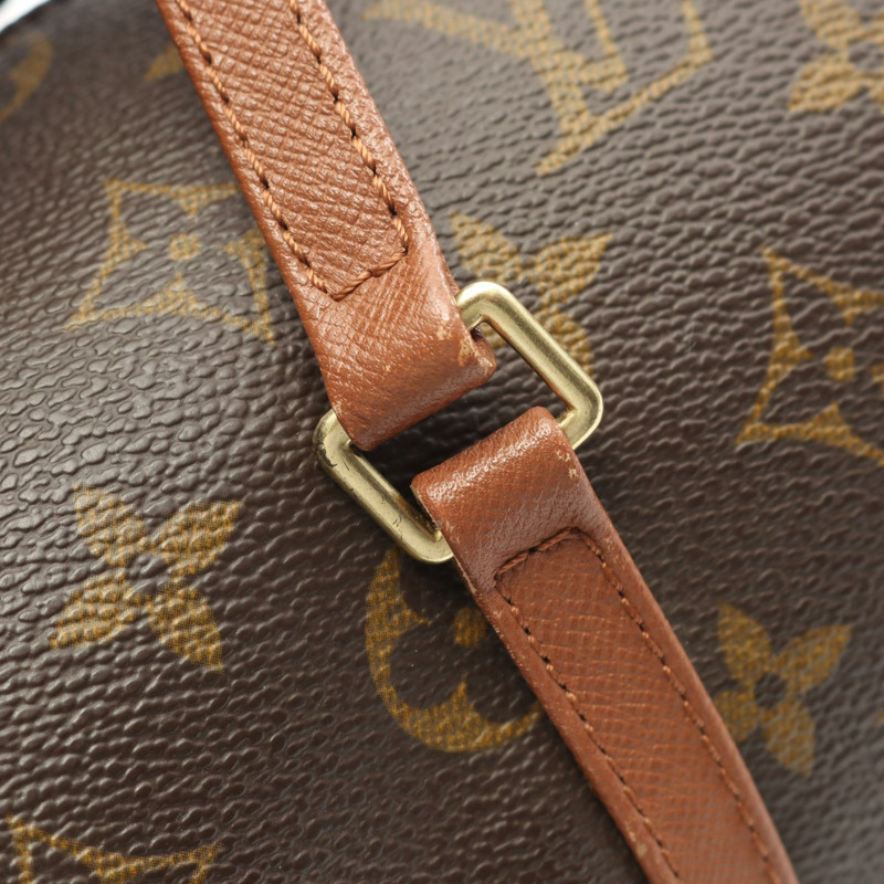 路易威登 Papillon 26 舊式單肩背包 M51366 Monogram 皮革 棕色 LV-9