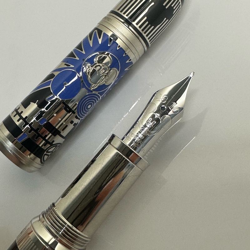 二手正品萬寶龍限量迪士尼鋼筆-5