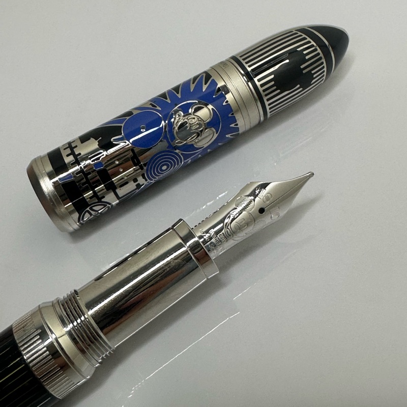 二手正品萬寶龍限量迪士尼鋼筆-7