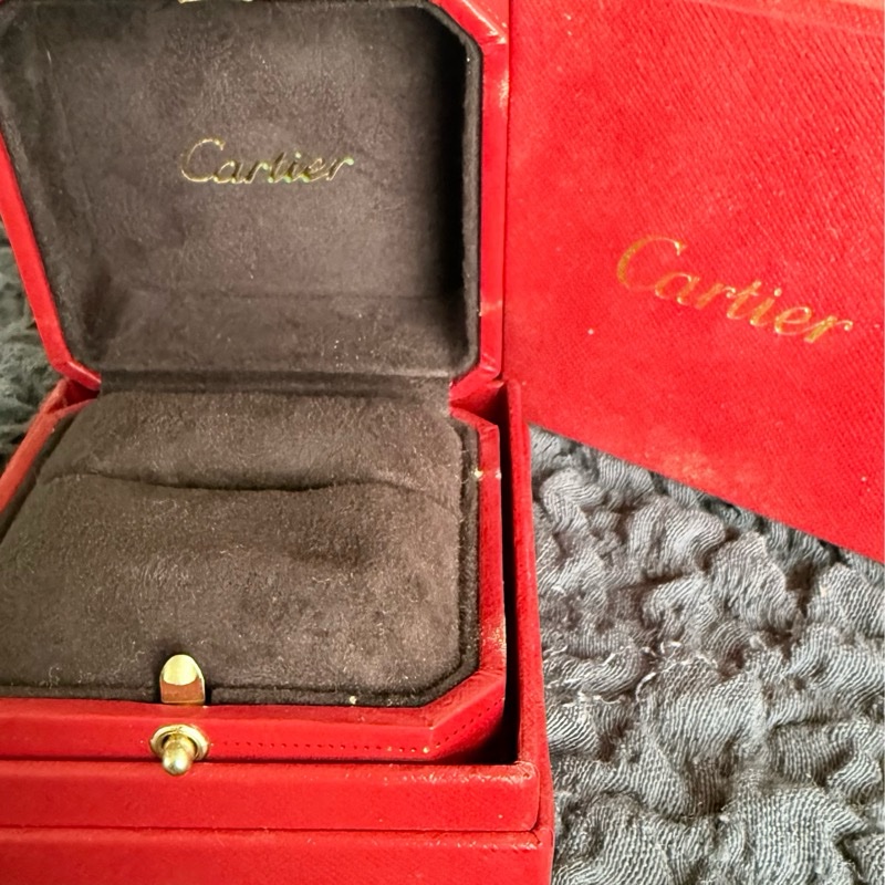 Cartier 卡地亞 18K玫瑰金 Mini Love 戒 指 #47-3