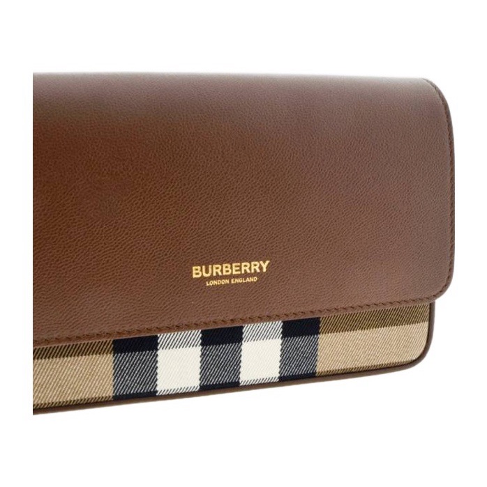Burberry 女士 格紋單肩包均碼碼常規、20cm*4cm*13cm-3