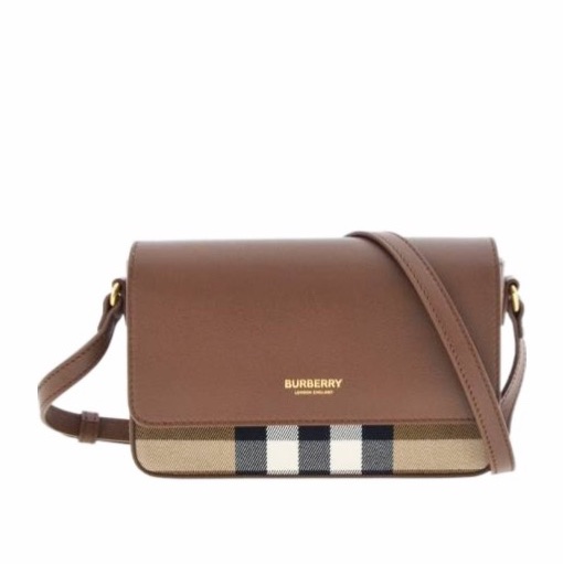 Burberry 女士 格紋單肩包均碼碼常規、20cm*4cm*13cm-4