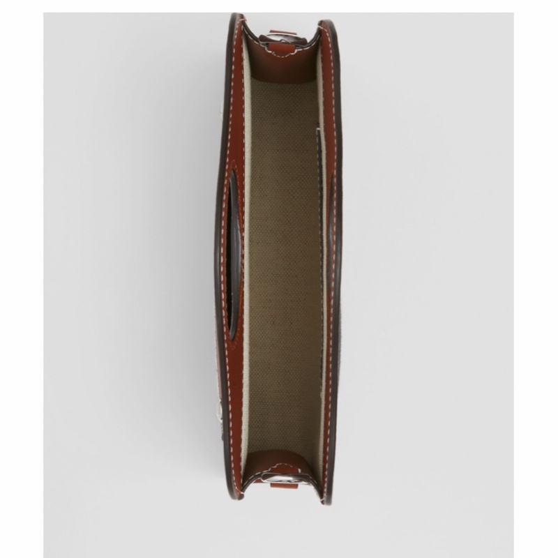 Burberry 女士 迷你徽標單肩包均碼碼常規、15.5 X 4 X 18 CM-3