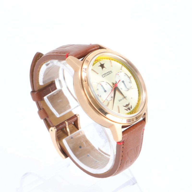 西鐵城迪士尼系列胡迪款 BU4042-09A 男士棕色手錶-2