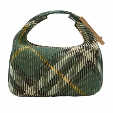 Burberry 女士 格紋Peg迷你手提包均碼碼MINI、23cm*10.5cm*21.5cm