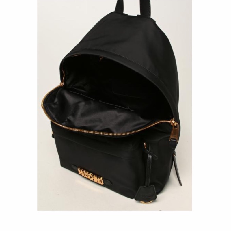 Moschino 女士 徽標雙肩包均碼碼長:30 cm,寬:14 cm,高:39 cm-1