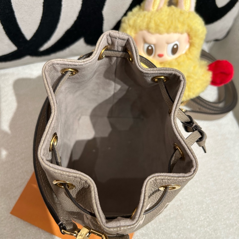 Lv Nano noe M46291 Bicolor Monogram Empreinte Leather-4