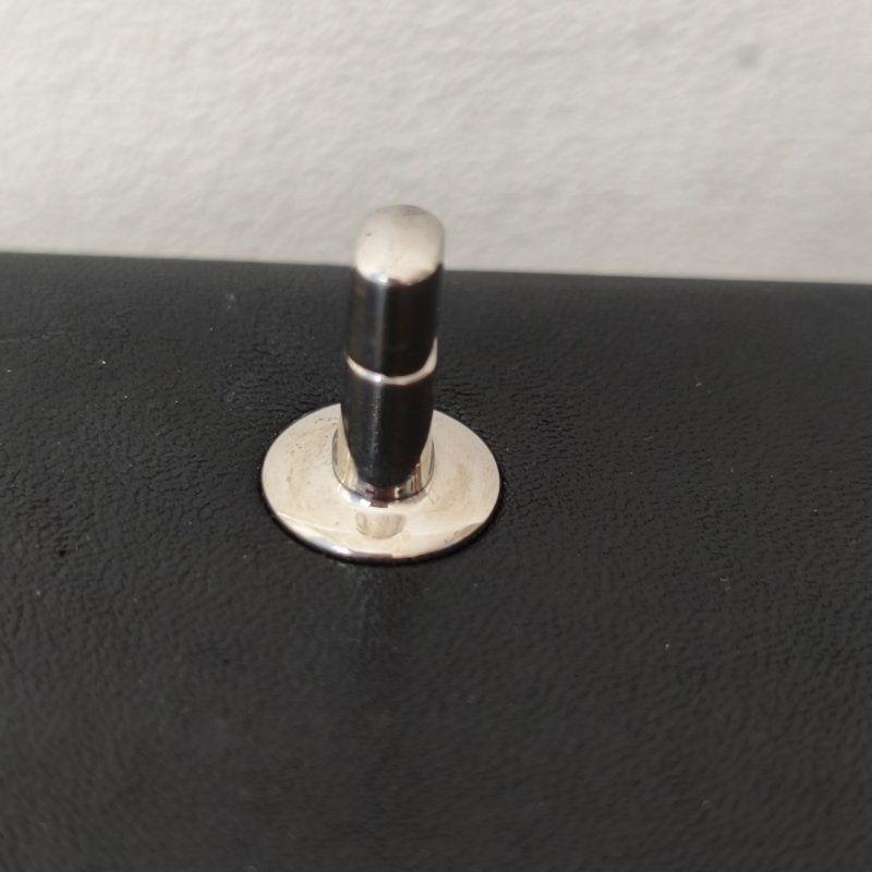 香奈兒 Chanel 腋下包 黑色 銀色金屬 23 開  年份：2017 年 97 新-18