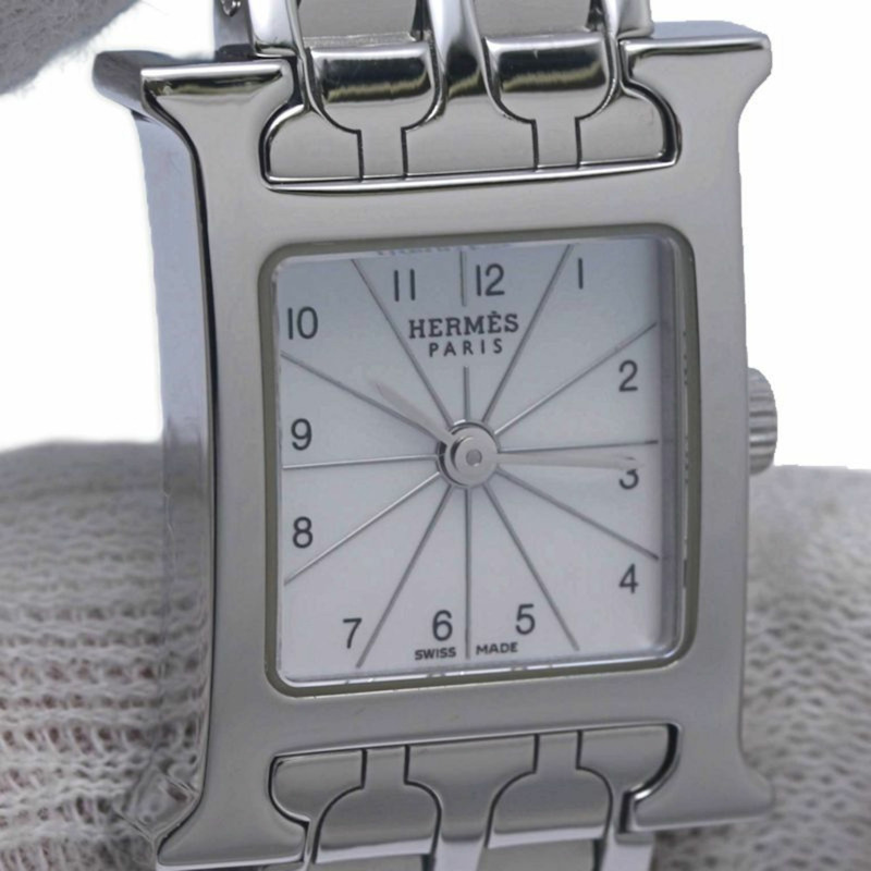 愛馬仕 H 迷你腕錶 HH1.110.212 4835 女士不鏽鋼腕錶 130473-5