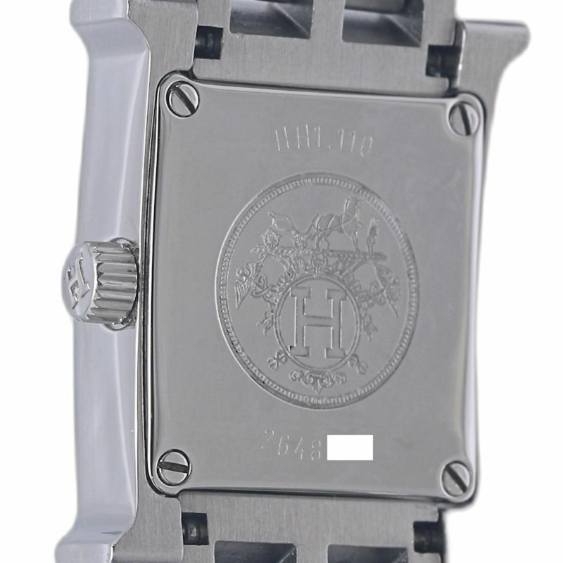 愛馬仕 H 迷你腕錶 HH1.110.212 4835 女士不鏽鋼腕錶 130473-6