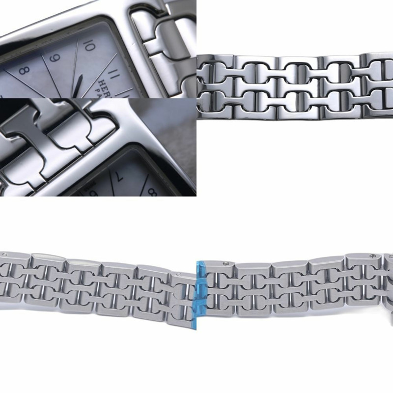 愛馬仕 H 迷你腕錶 HH1.110.212 4835 女士不鏽鋼腕錶 130473-8