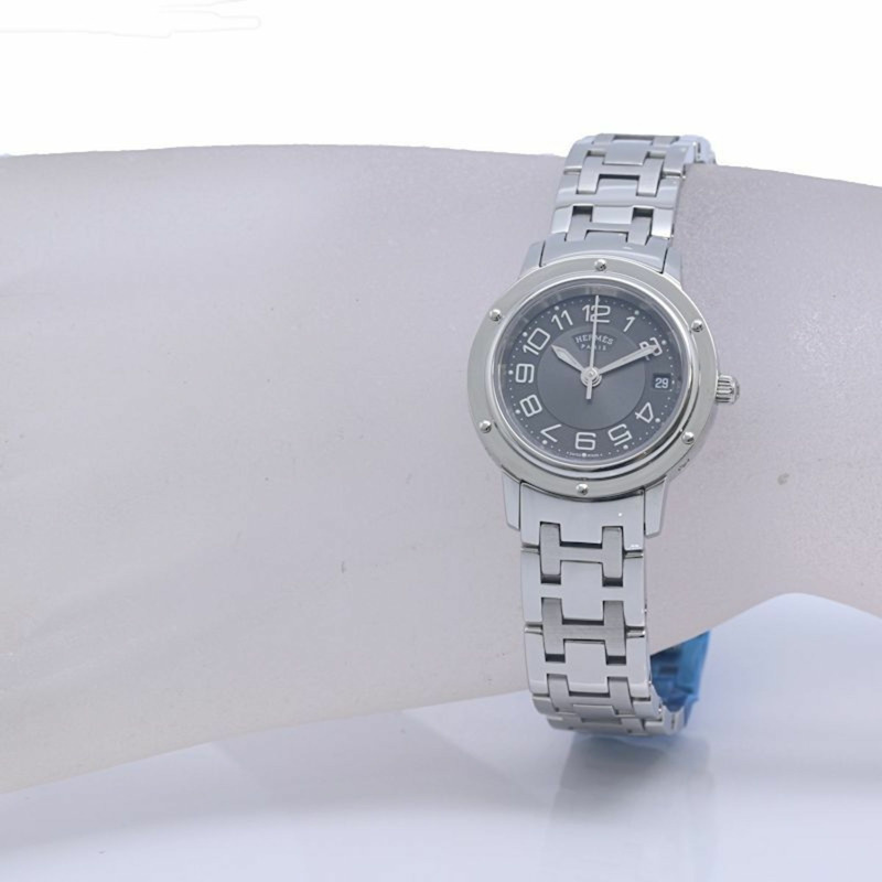愛馬仕 Clipper Classic CP1.210.230 4969 女士腕錶，不鏽鋼材質，130489-2
