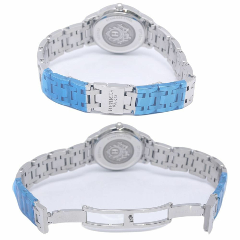 愛馬仕 Clipper Classic CP1.210.230 4969 女士腕錶，不鏽鋼材質，130489-4