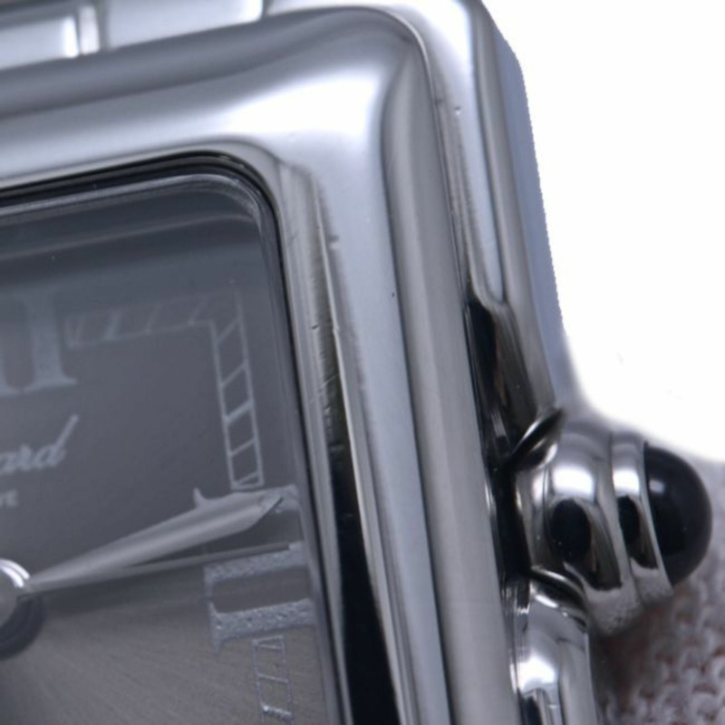 蕭邦 Happy Sport 方形五鑽腕錶 278893-3006 27 8893-23 女士不鏽鋼腕錶 40271-9