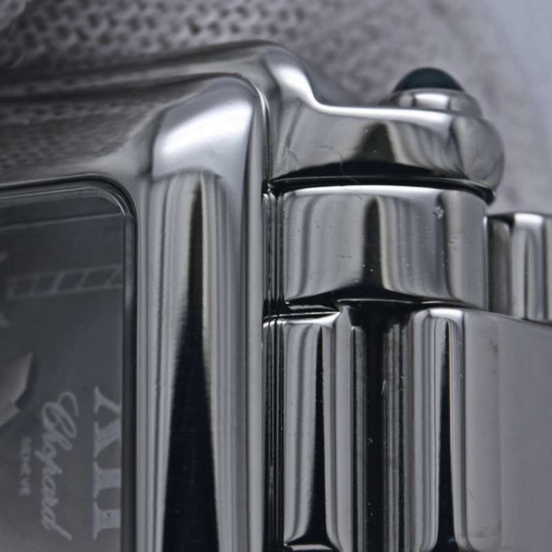 蕭邦 Happy Sport 方形五鑽腕錶 278893-3006 27 8893-23 女士不鏽鋼腕錶 40271-11