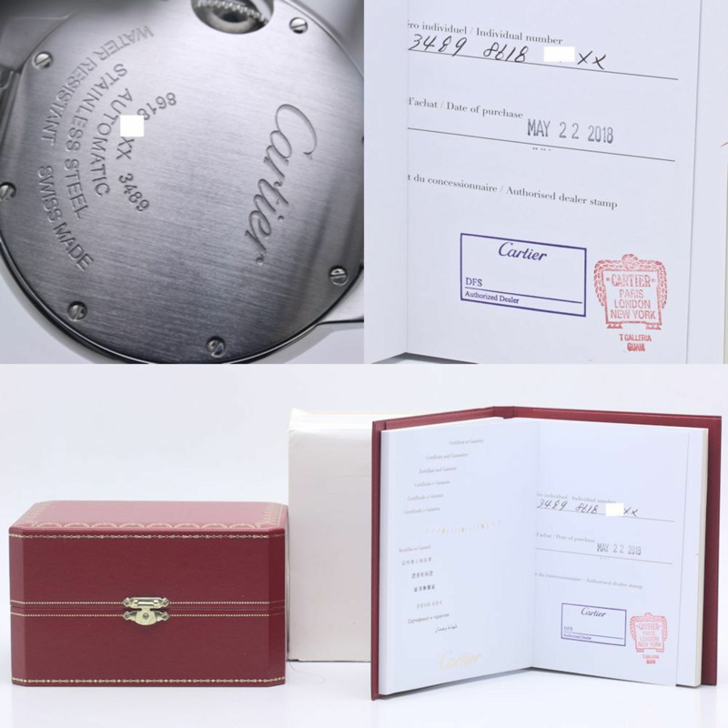 卡地亞 Ballon Bleu MM W6920071 女士腕錶,不鏽鋼材質,40261-9