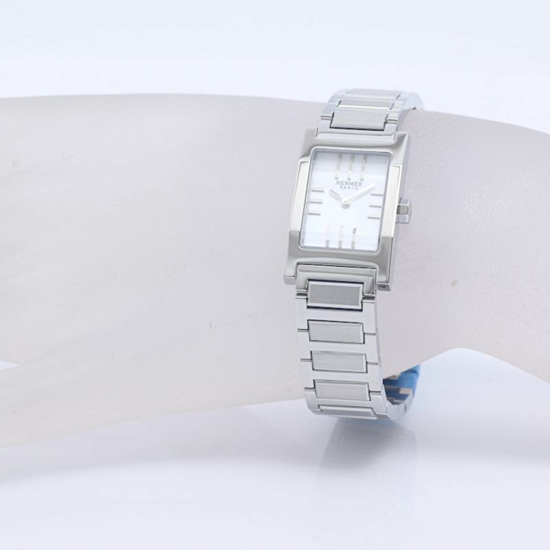 愛馬仕 Tandem TA1.210.213 3800 女士腕錶,不鏽鋼材質,130480-2