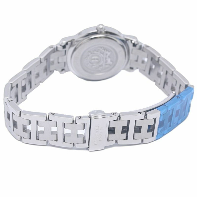 愛馬仕 Clipper CL4.210.431 3758 女士腕錶，老式錶扣，不鏽鋼材質，130482-4