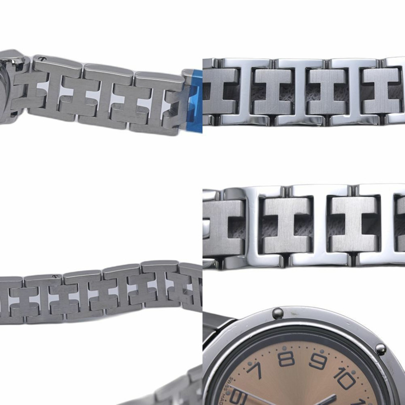 愛馬仕 Clipper CL4.210.431 3758 女士腕錶，老式錶扣，不鏽鋼材質，130482-8