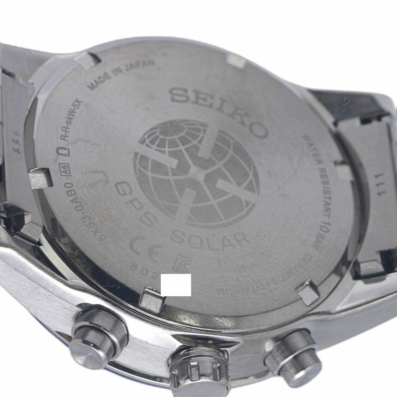 精工 Astron SBXC001 男士陶瓷鈦金屬腕錶 130455-6