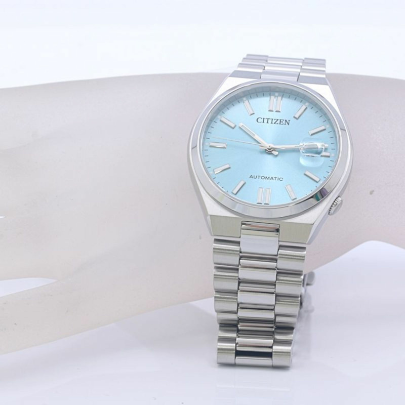 西鐵城 TSUYOSA 系列 NJ0151-88M 8210-S126967 男士不銹鋼手錶 130471-2