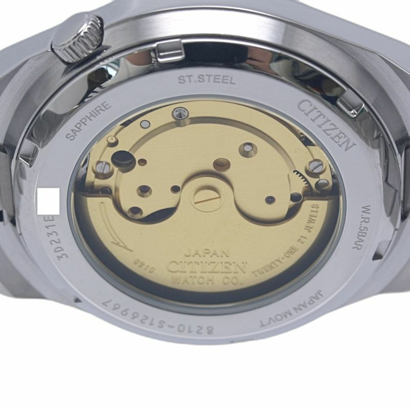 西鐵城 TSUYOSA 系列 NJ0151-88M 8210-S126967 男士不銹鋼手錶 130471-6