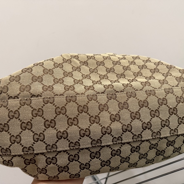 Gucci Sukey 211944系列的經典雙 G 緹花帆布包 手提包 托特包 肩背包-7