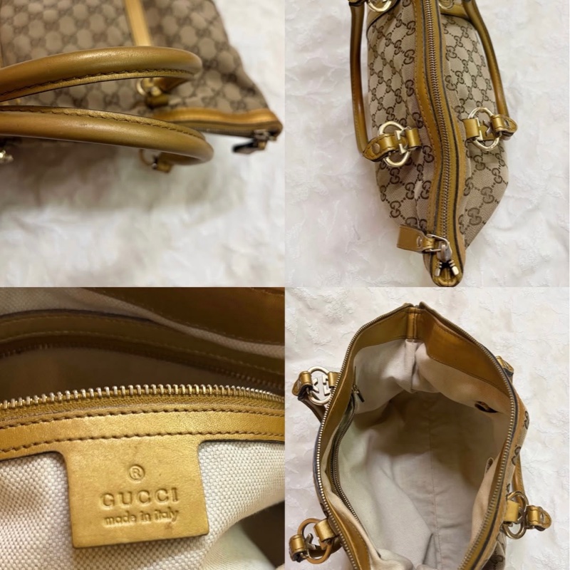 Gucci GG Canvas Lovely Tote Bag 手提包 托特包 肩包-0